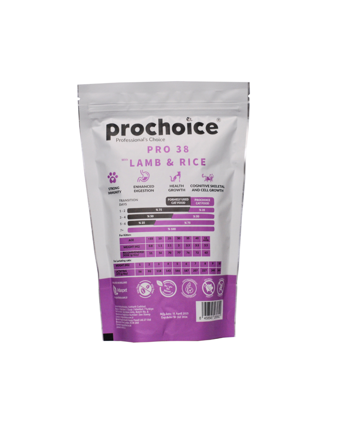 Pro38 Lamb & Rice Recipe | Kitten